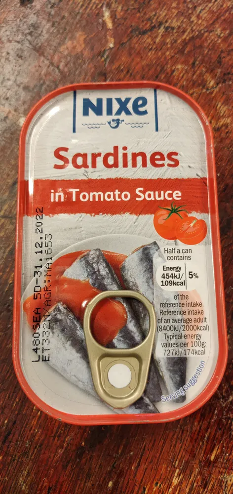 Sardines à la tomate