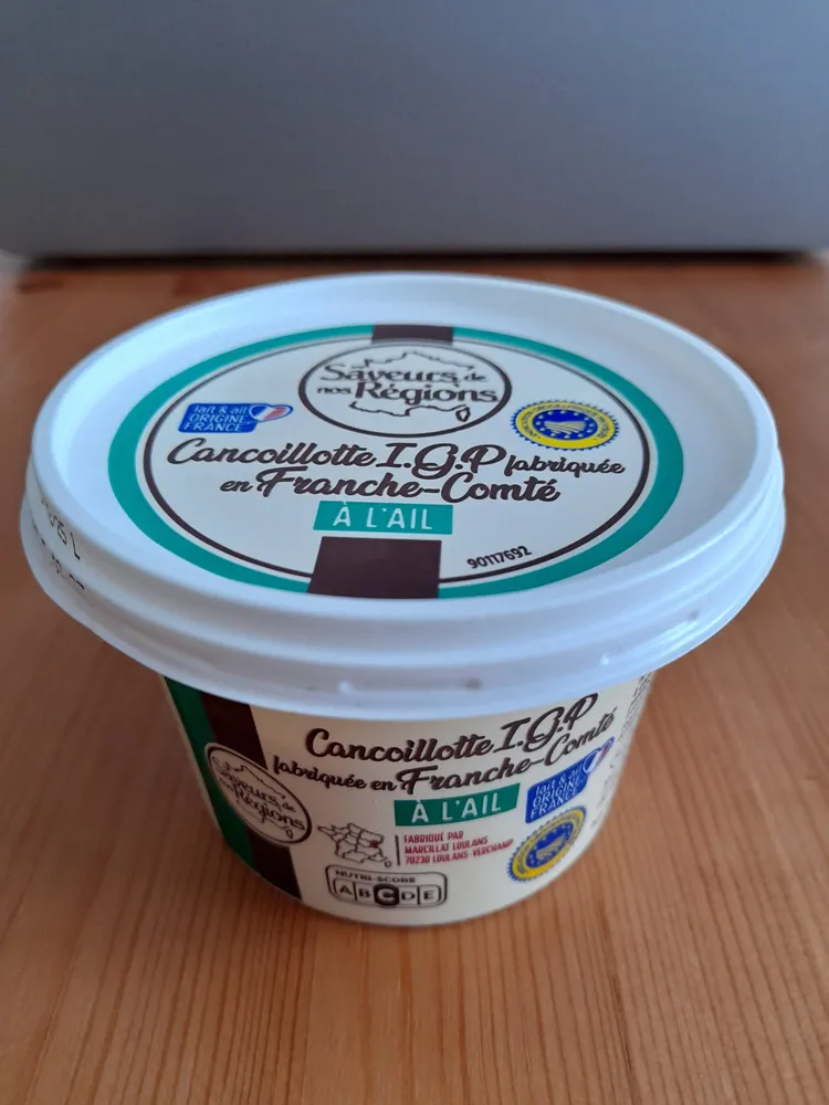 Cancoillotte ail