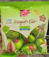 Edel Nougat-Eier Haselnuss Vollmilch
