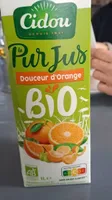 Pur jus douceur d'orange bio