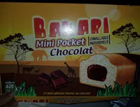 Bakari mini pocket chocolat
