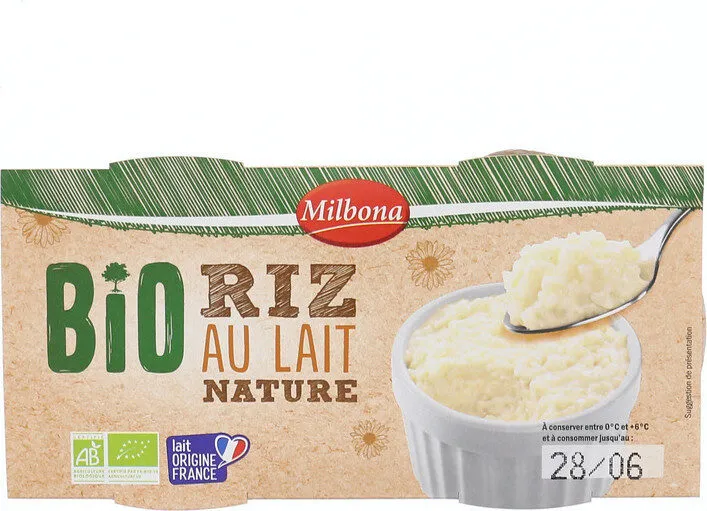 Riz au lait Bio