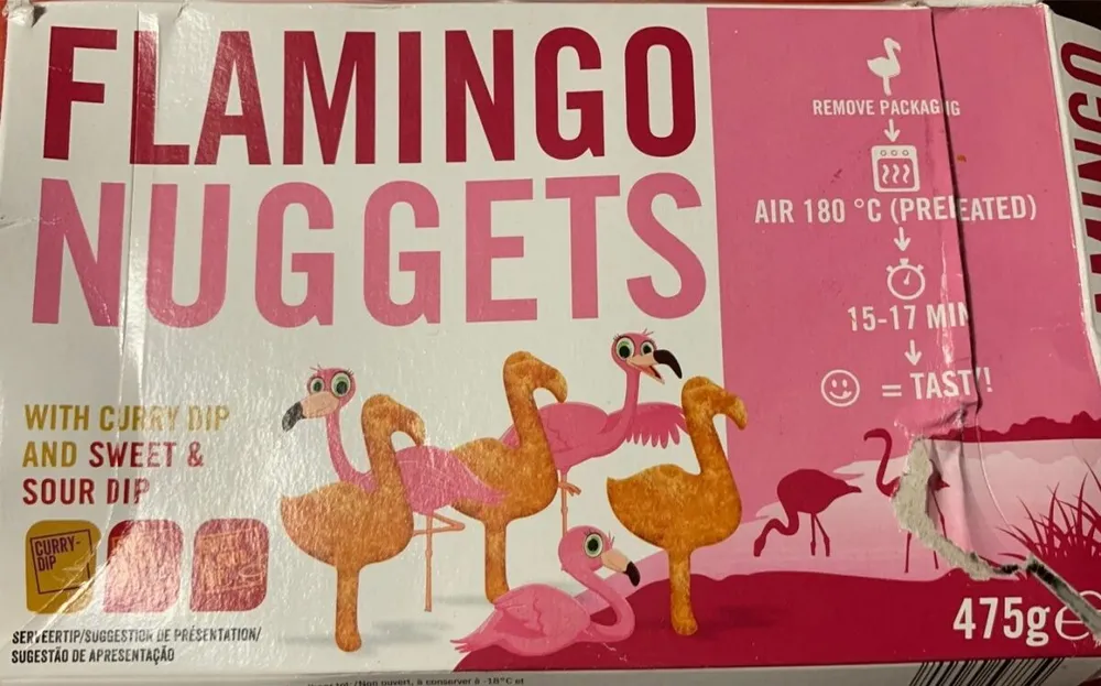 Flamingo nuggets