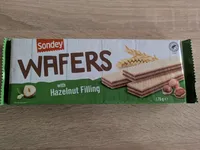 Wafers with Hazelnut Filling