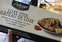 Luxe Stol, Gâteau de Luxe Fourré Pâte d'Amande et Fruits à Coque