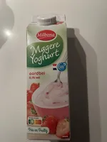 Voor gebruik goed schudden Milbona Magere Yoghurt