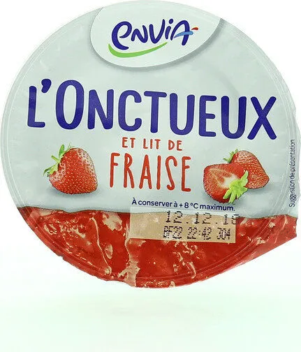 L'onctueux et lit de fraise