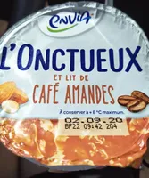 L'onctueux et lit de café amandes