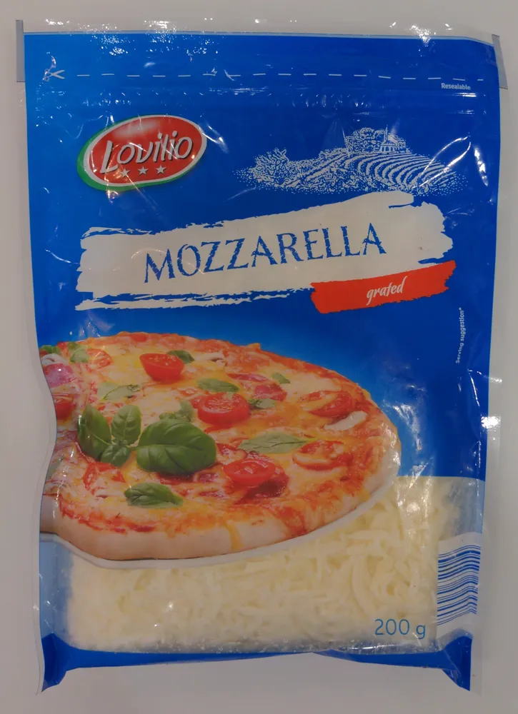 Mozzarella grated