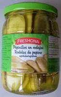 Pepinillos laminados