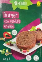Burger con verdure grigliate
