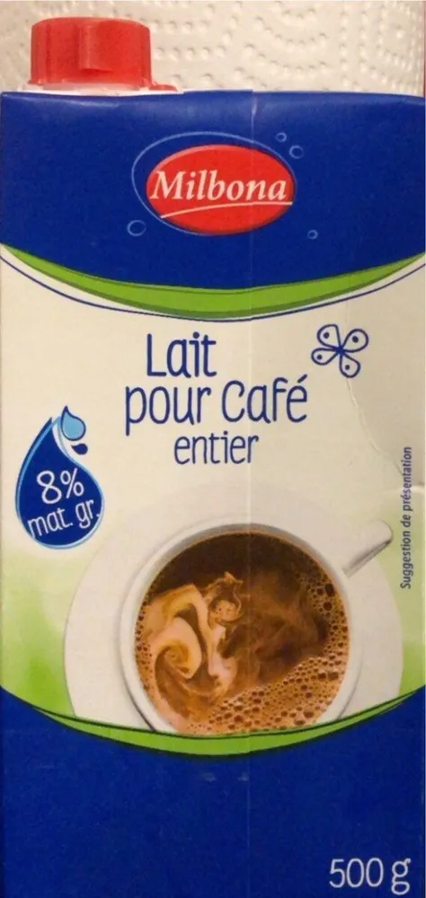 Lait pour café