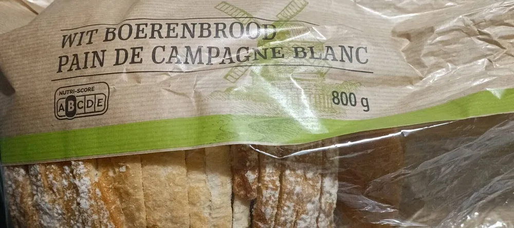 Pain de campagne blanc