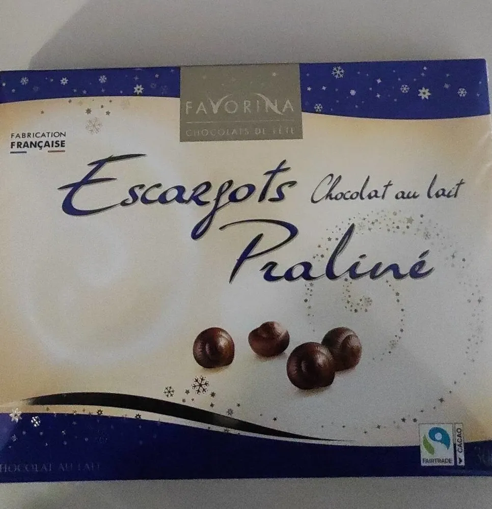 Escargots praliné