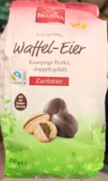 Waffel-Eier Zartbitter