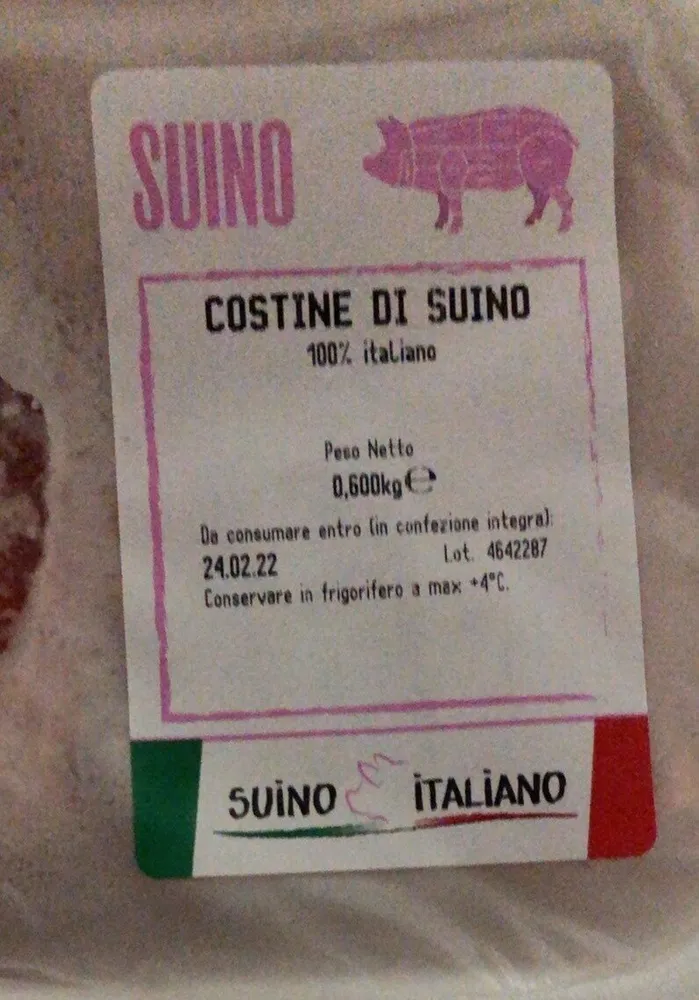 Costine di suino