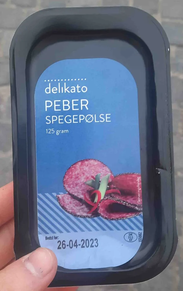 Peber Spegepølse