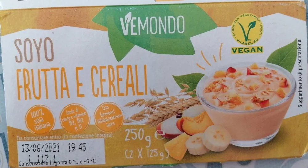 Soyo frutta e cereali