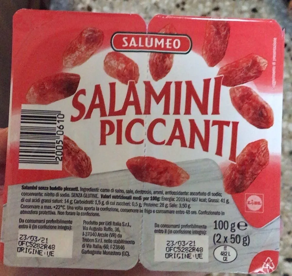 Salamini piccanti