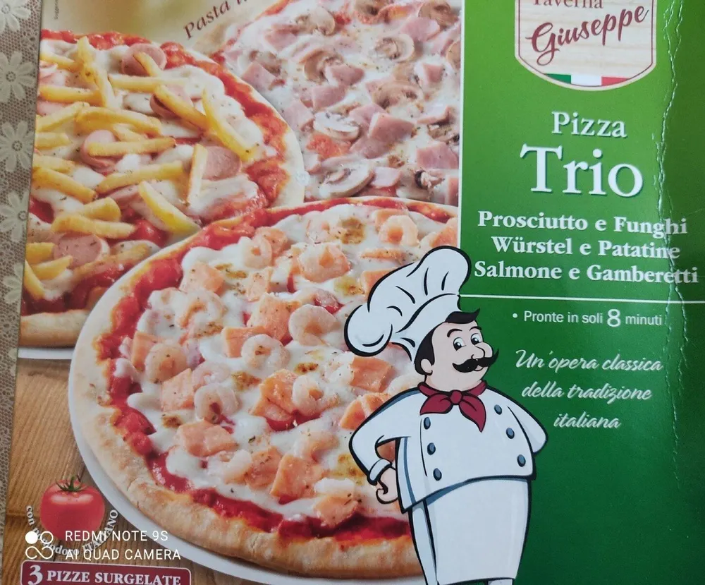 Pizza trio