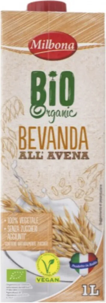 Bio organic bevanda all'avena