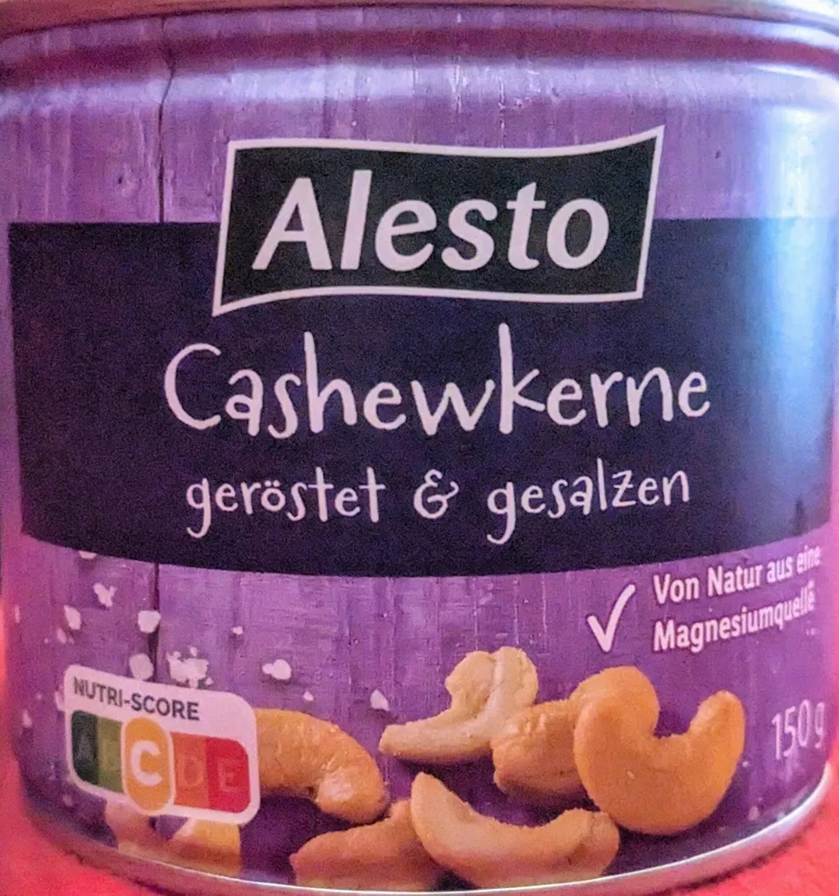 Cashewkerne geröstet & gesalzen