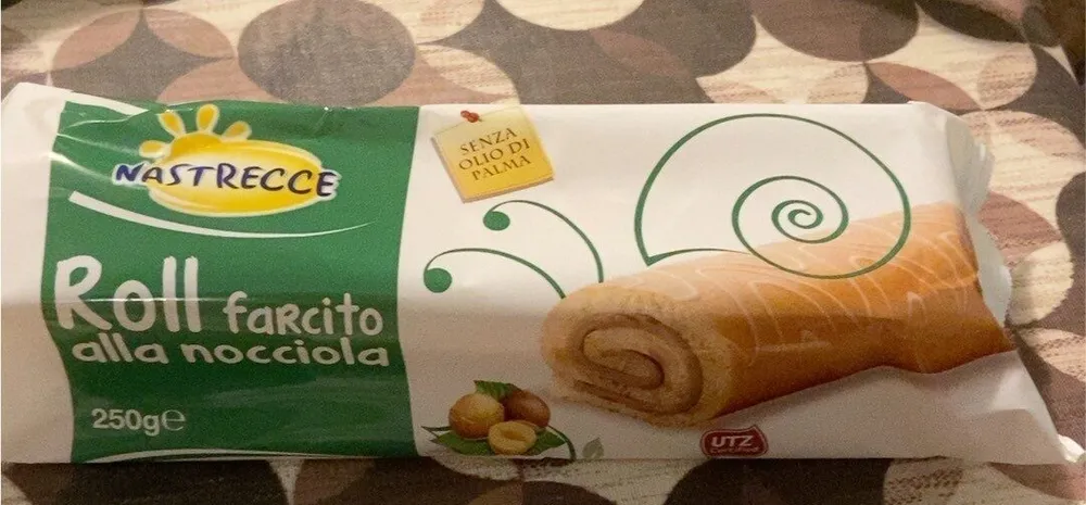 Roll farcito alla nocciola