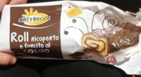 Roll ricoperto e farcito al cacao