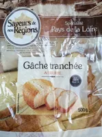Gâche tranchée au beurre