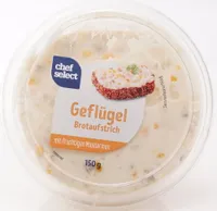 Geflügel Brotaufstrich mit fruchtigen Mandarinen