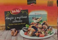 Almejas y mejillones salteados