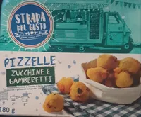 Pizzelle zucchine e gamberetti