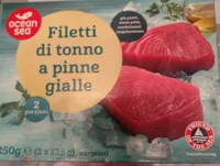 Filetti di tonno a pinne gialle