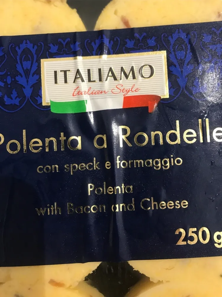Polenta en rondelles