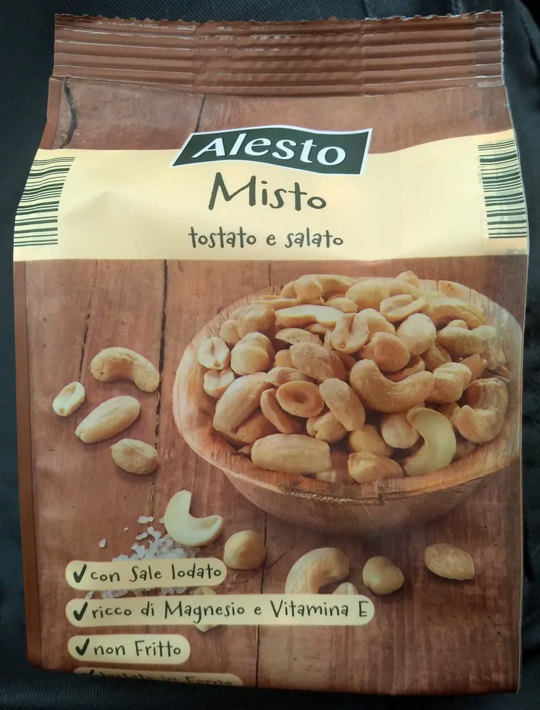 Misto tostato e salato