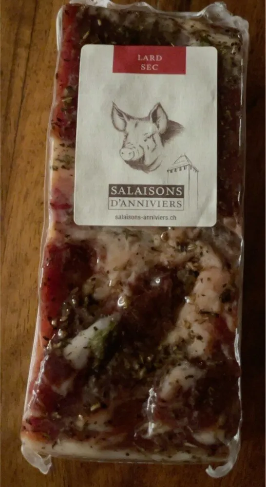 Lard sec du Valais IGP