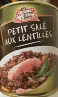 Petit salé aux lentilles