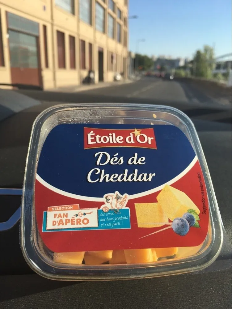 Dés de cheddar