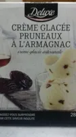 Crème glacée pruneaux armagnac