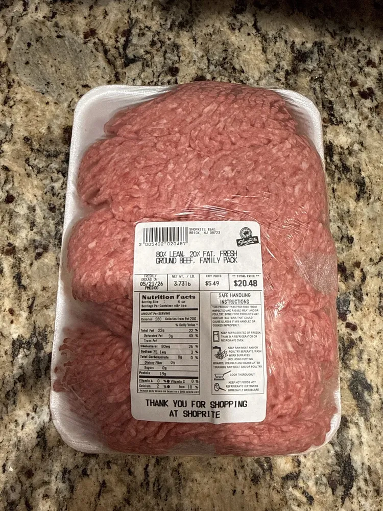 80/20 Ground Beef