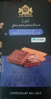 lait fourré praliné