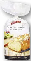 Brioche tressée au sucre perlé