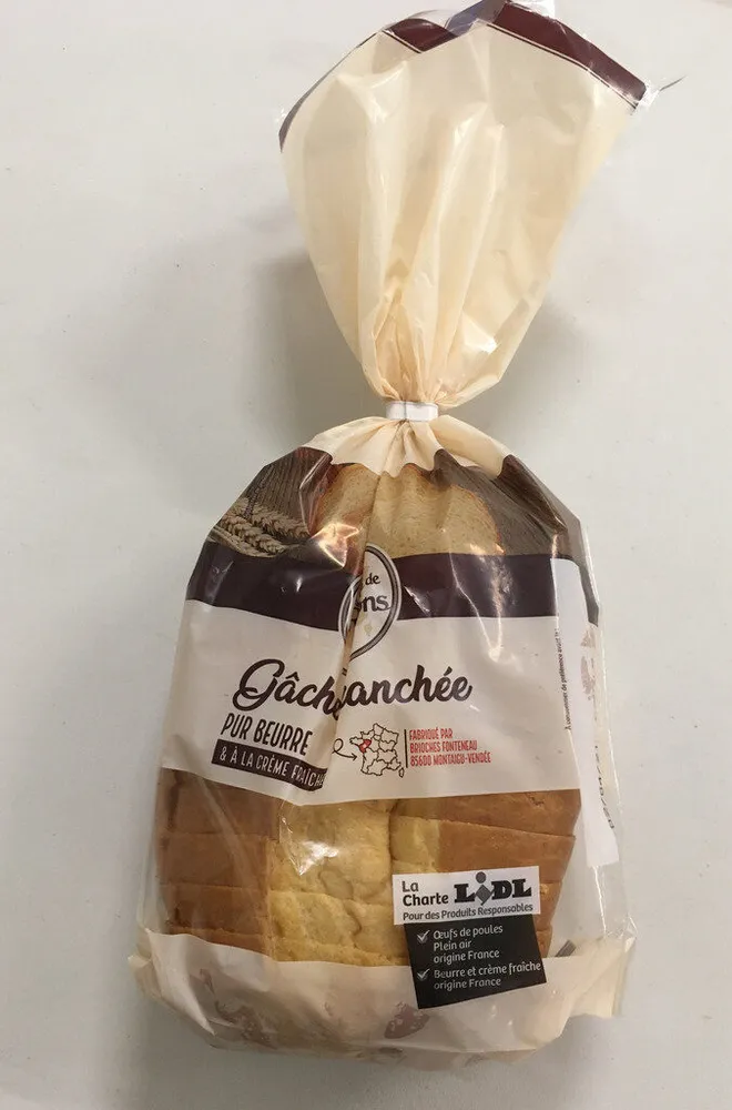 Gâche tranchée