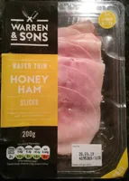 Wafer Thin Honey Ham Slices