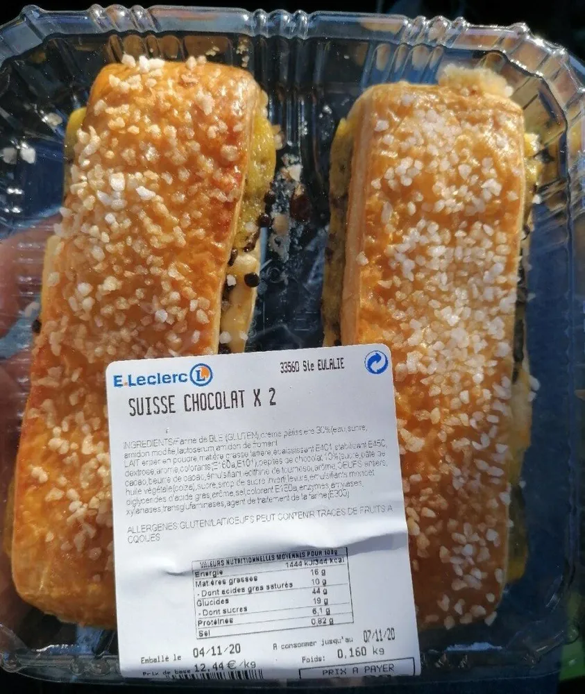 Suisse chocolat x2