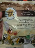 Assortiment caramel lait frais d'Isigny