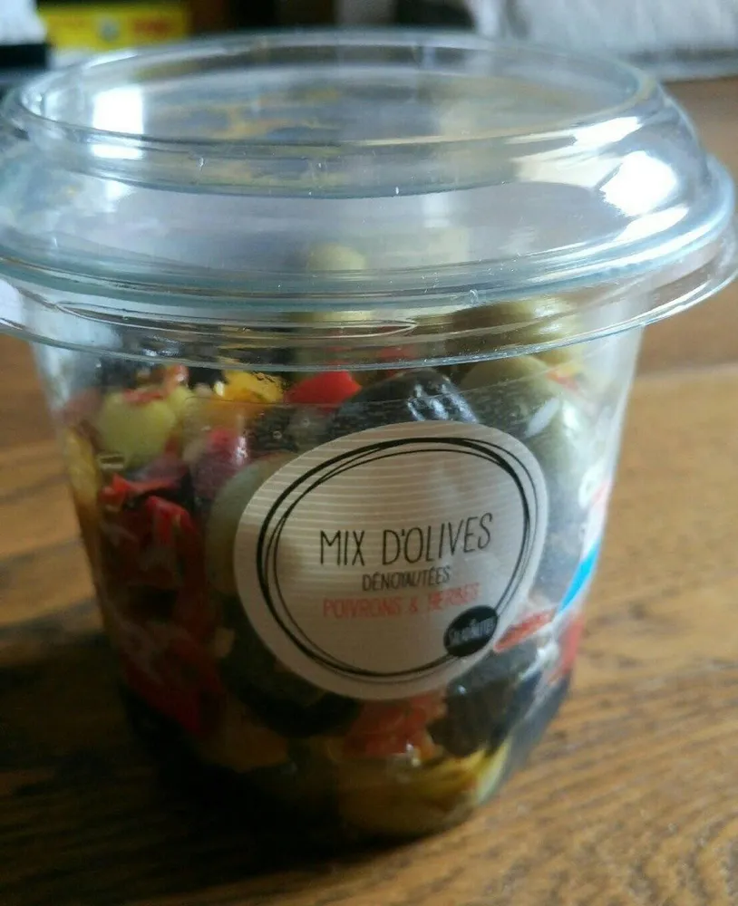 Mix d'olives dénoyautées