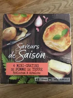 4 mini-gratin de pomme de terre reblochon&echalote