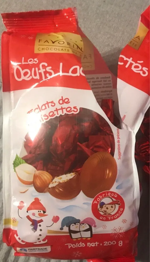 Les oeufs lactés