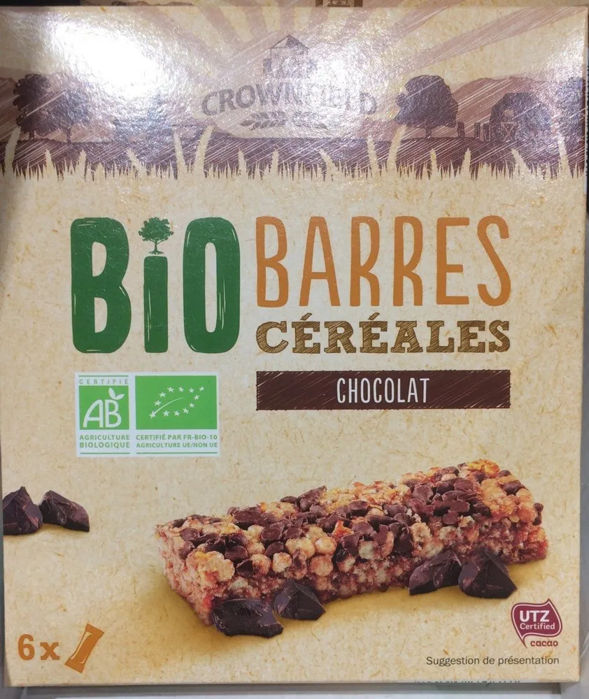Barres de cereales bio